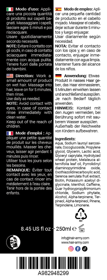 DHT-Striker Shampoo